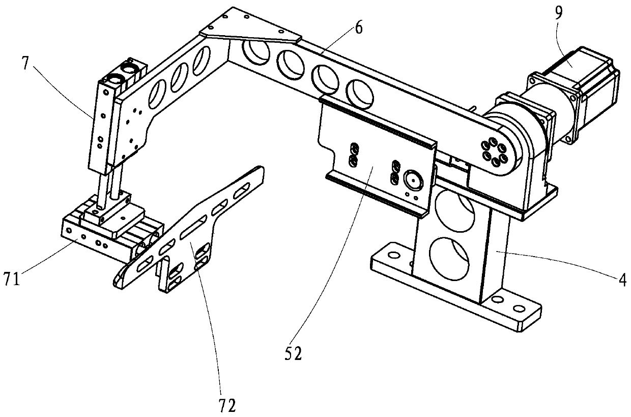 A device for automatically opening a packing box