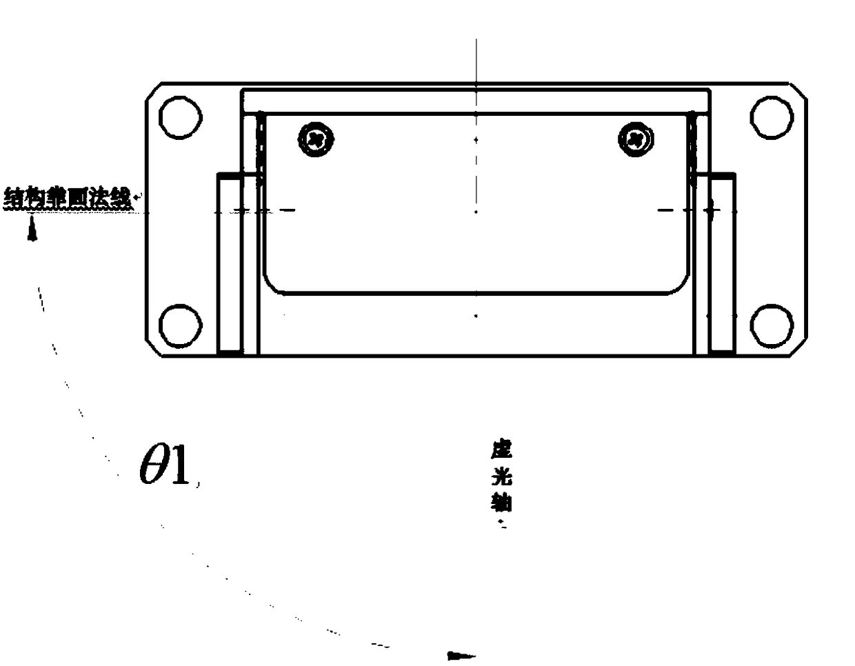 Adjustment-facilitating high-precision profile reference transmission device