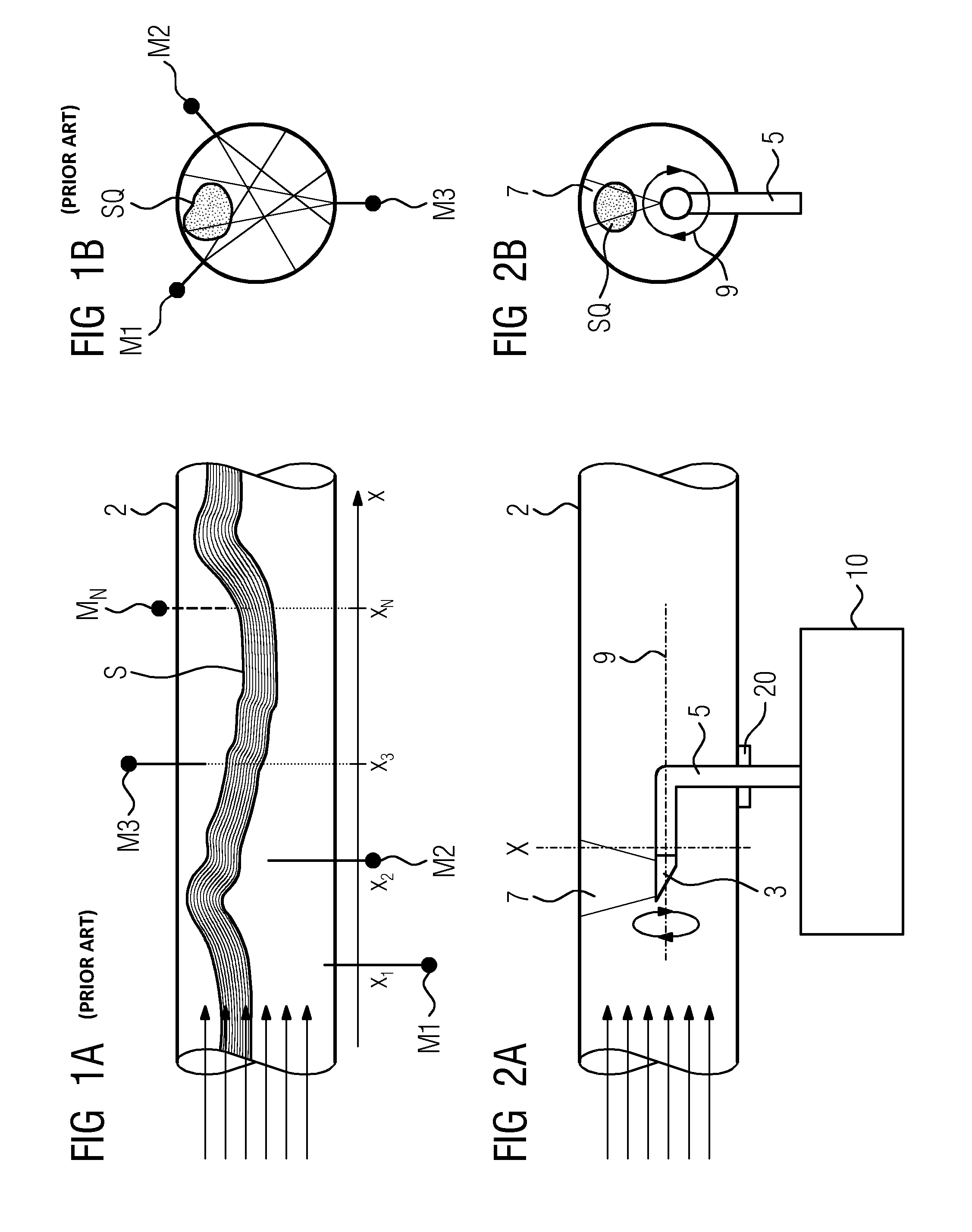 Apparatus for determining properties of a dust mixture flowing through a cross-sectional area of a coal dust line