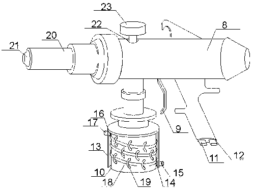 Box and spray coating system thereof