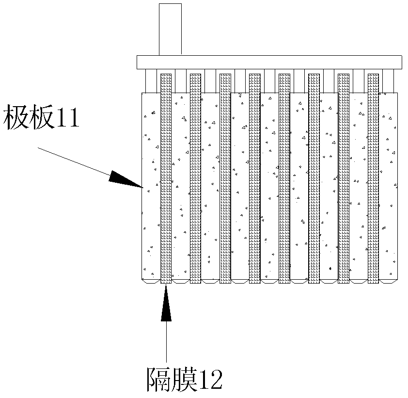 Hybrid glass fiber diaphragm for storage battery as well as method and system for manufacturing hybrid glass fiber diaphragm