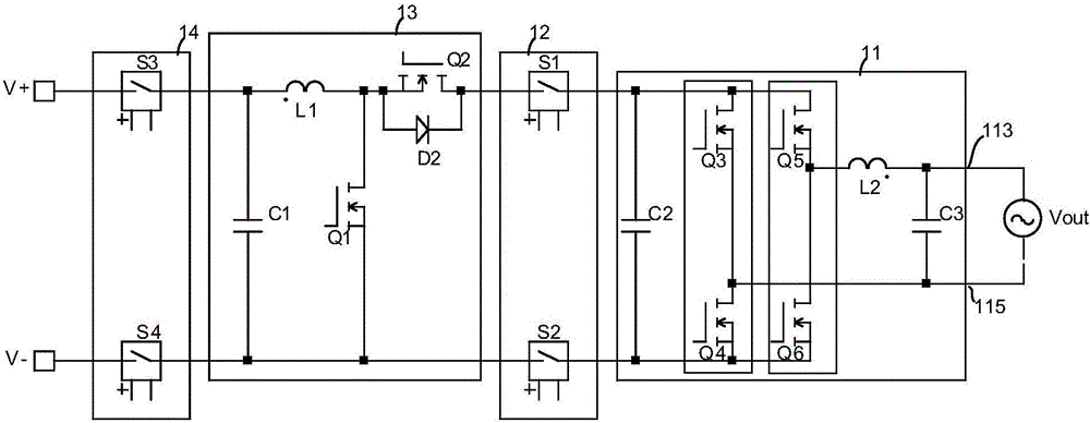 Single-phase AC-DC/DC-AC dual-purpose circuit and three-phase AC-DC/DC-AC dual-purpose circuit