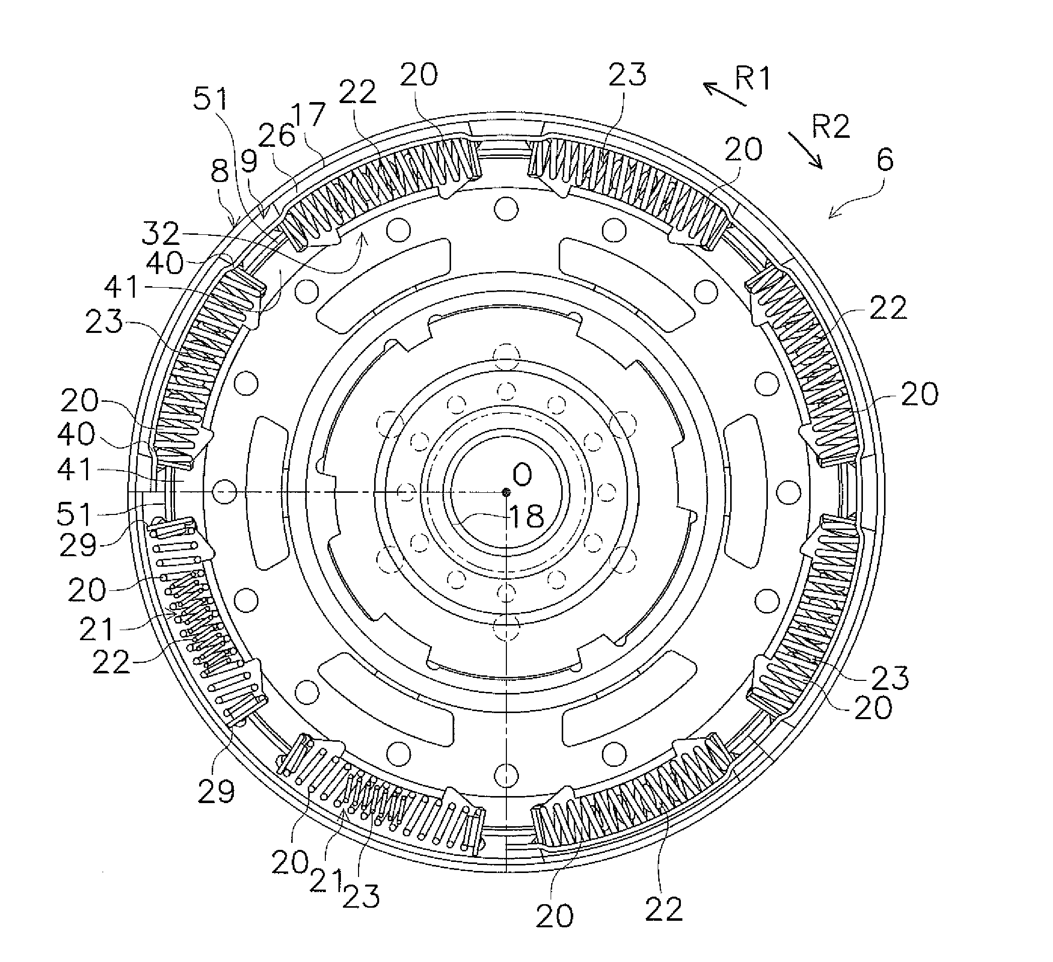 Lock-Up Device For Torque Converter