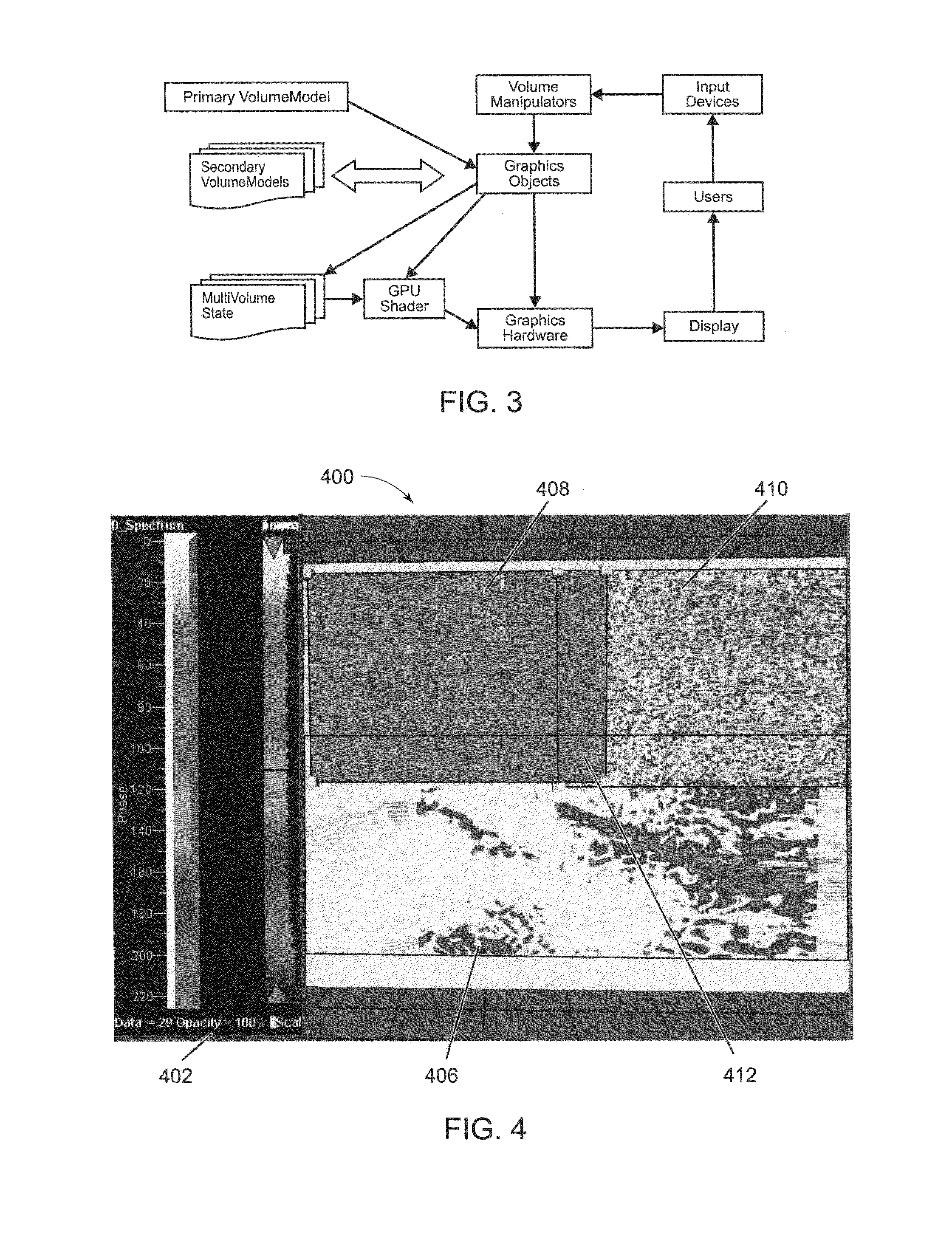 Systems and methods for visualizing multiple volumetric data sets in real time