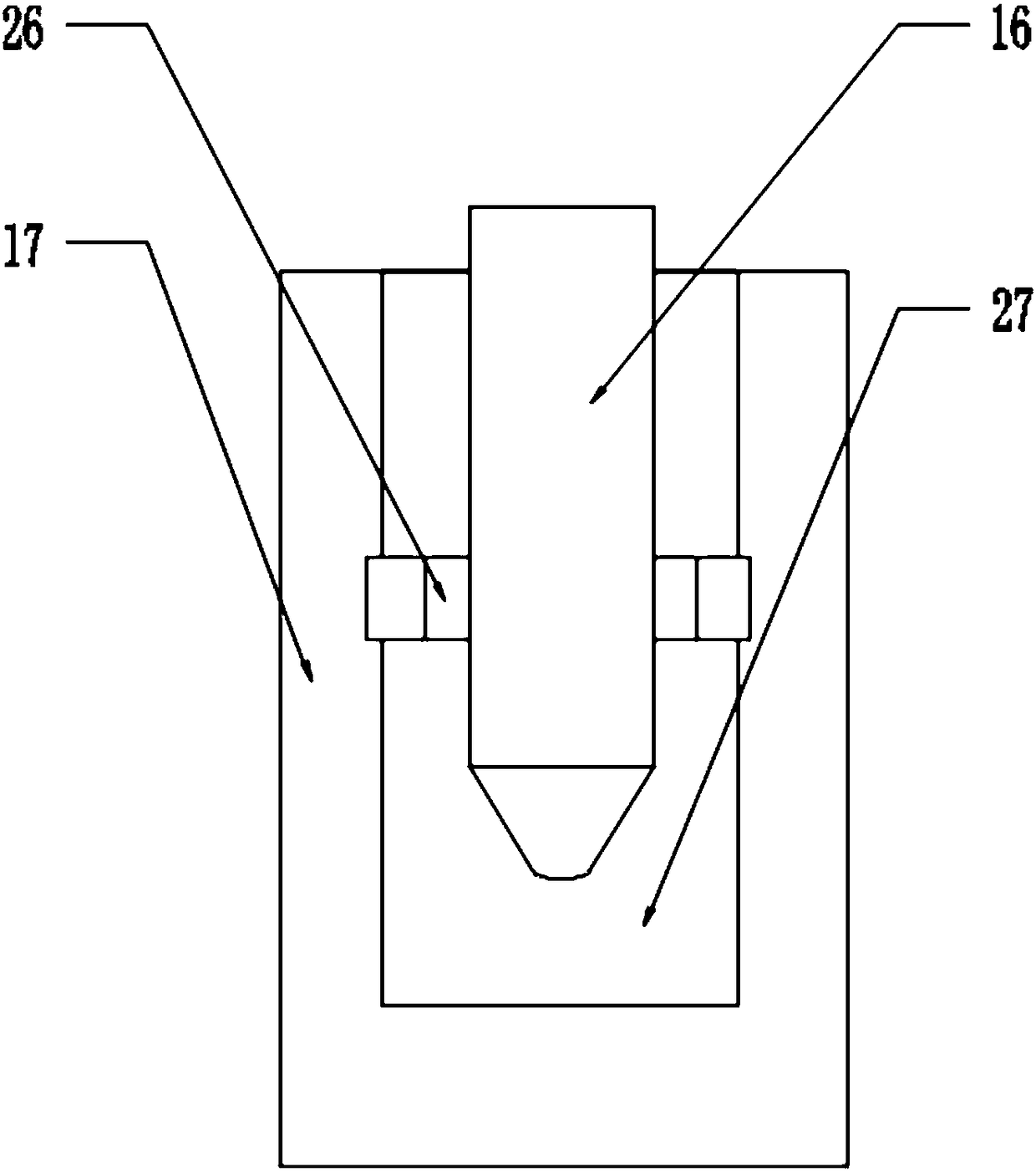 Precise chamfering device for flat plate processing