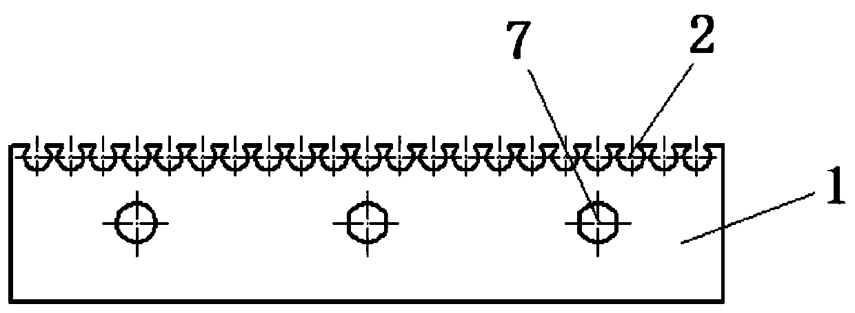 Tool for grinding planes of outer circles of cylindrical pins