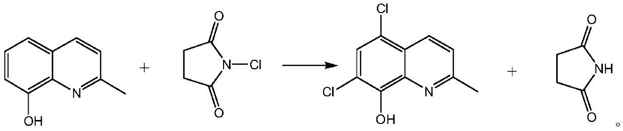 Synthetic technology of chlorquinaldol