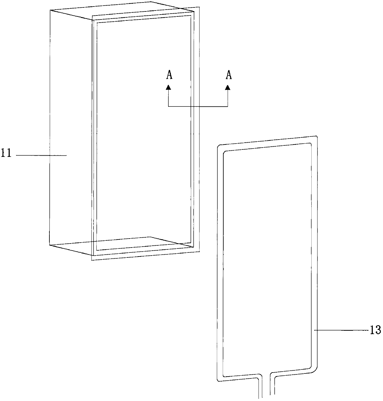 Refrigeration device and manufacturing method thereof