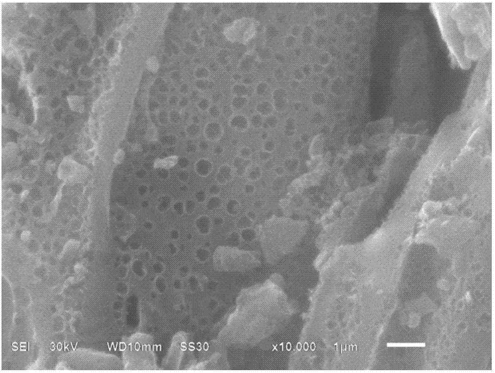 A kind of preparation method and application of nitrogen-doped kudzu root mesoporous activated carbon