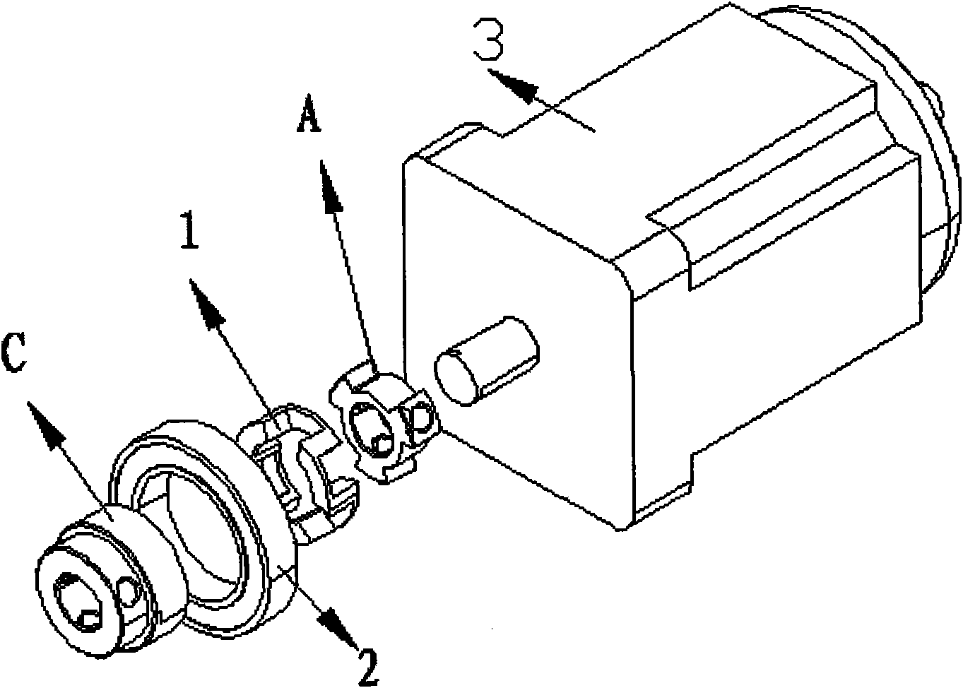 Direct-drive oil parallel sewing machine