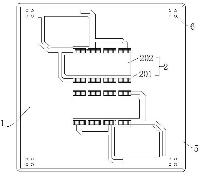 Multilayer thick-film ceramic-based circuit board and preparation process thereof