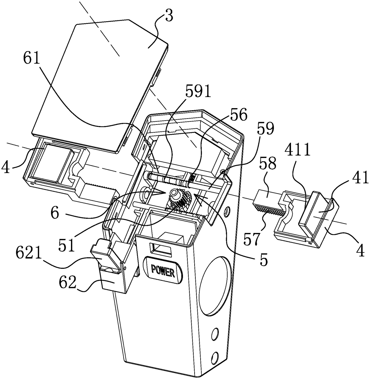 Electronic equipment mounting bracket for electric balance car