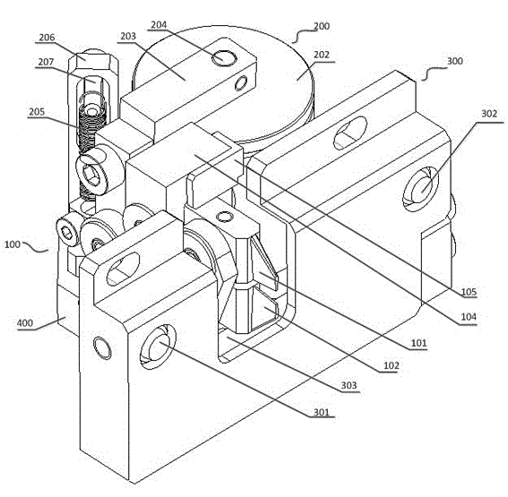 Electronic-control pliers type separating and fetching device and electronic-control pliers type separating and fetching method for LED supports