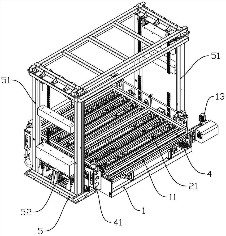 An automatic glass processing device