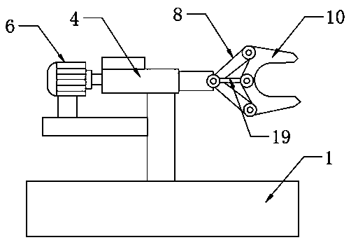 Rotary electroplating device for roll