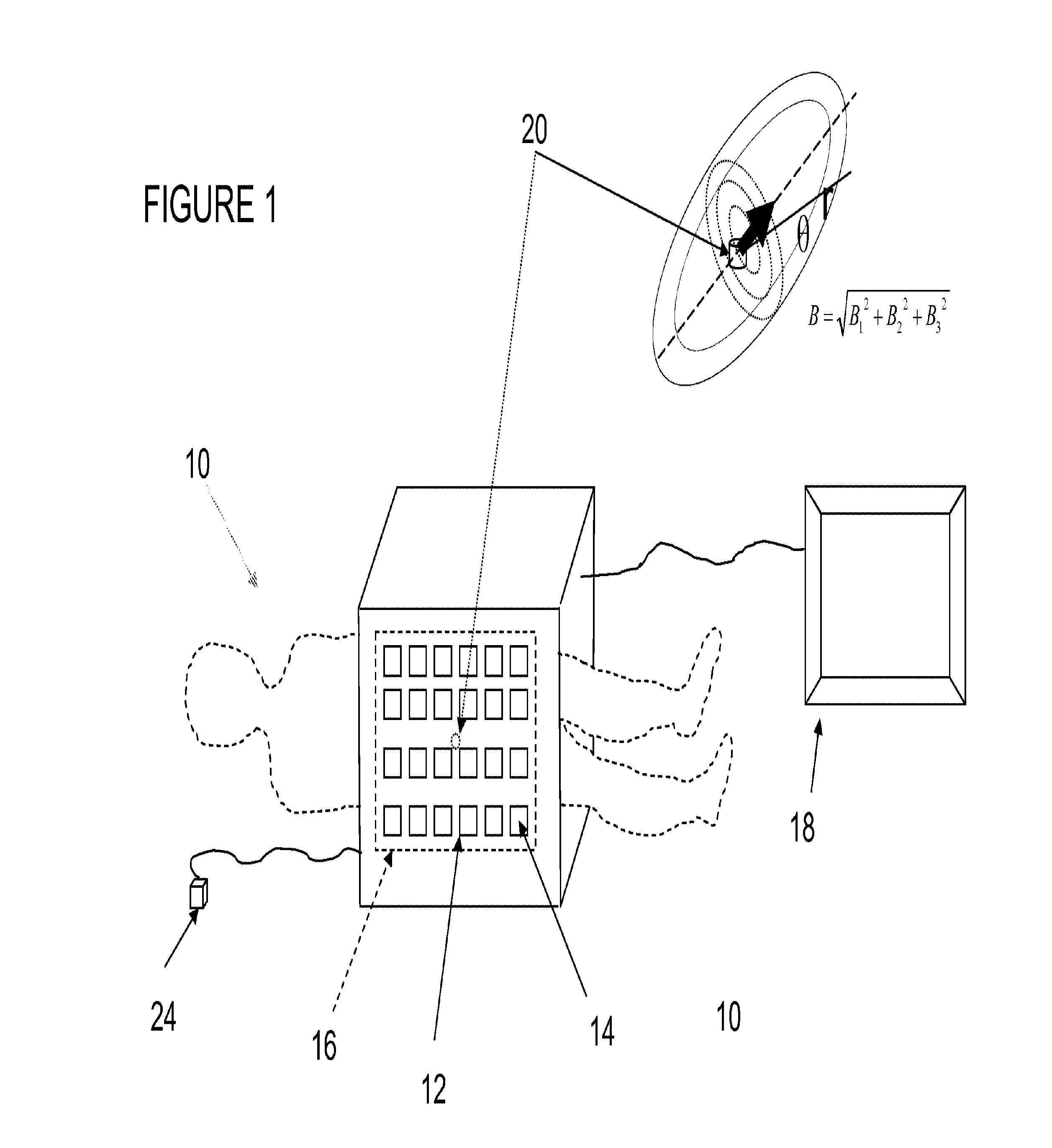 System and method for determining the position of a remote object