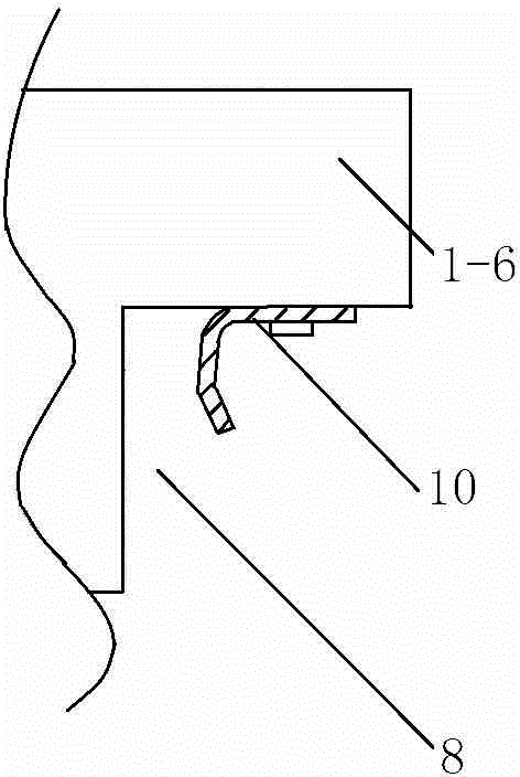Sample plate marking and pricking-pressing device and use method of sample plate marking and pricking-pressing device
