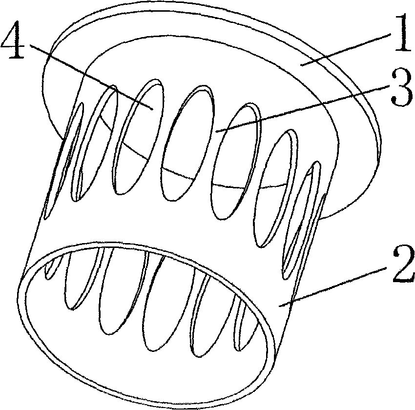 Squirrel-cage elastic support and design method thereof