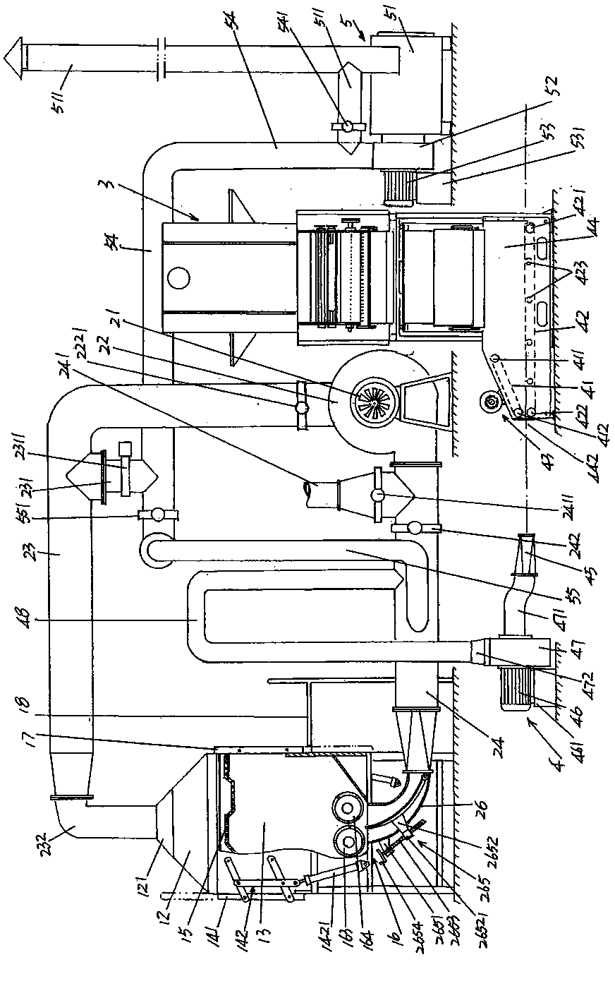 Airflow filling type automotive interior preforming machine