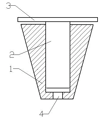 Mouth opening training device for patient with nasopharyngeal carcinoma or limitation in mouth opening after nasopharyngeal carcinoma radiotherapy