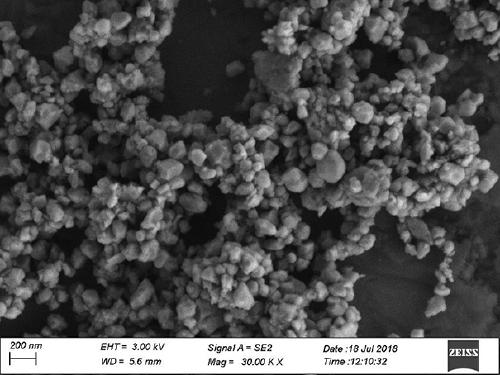 A high -intensity gray oxidant ceramic and its preparation method