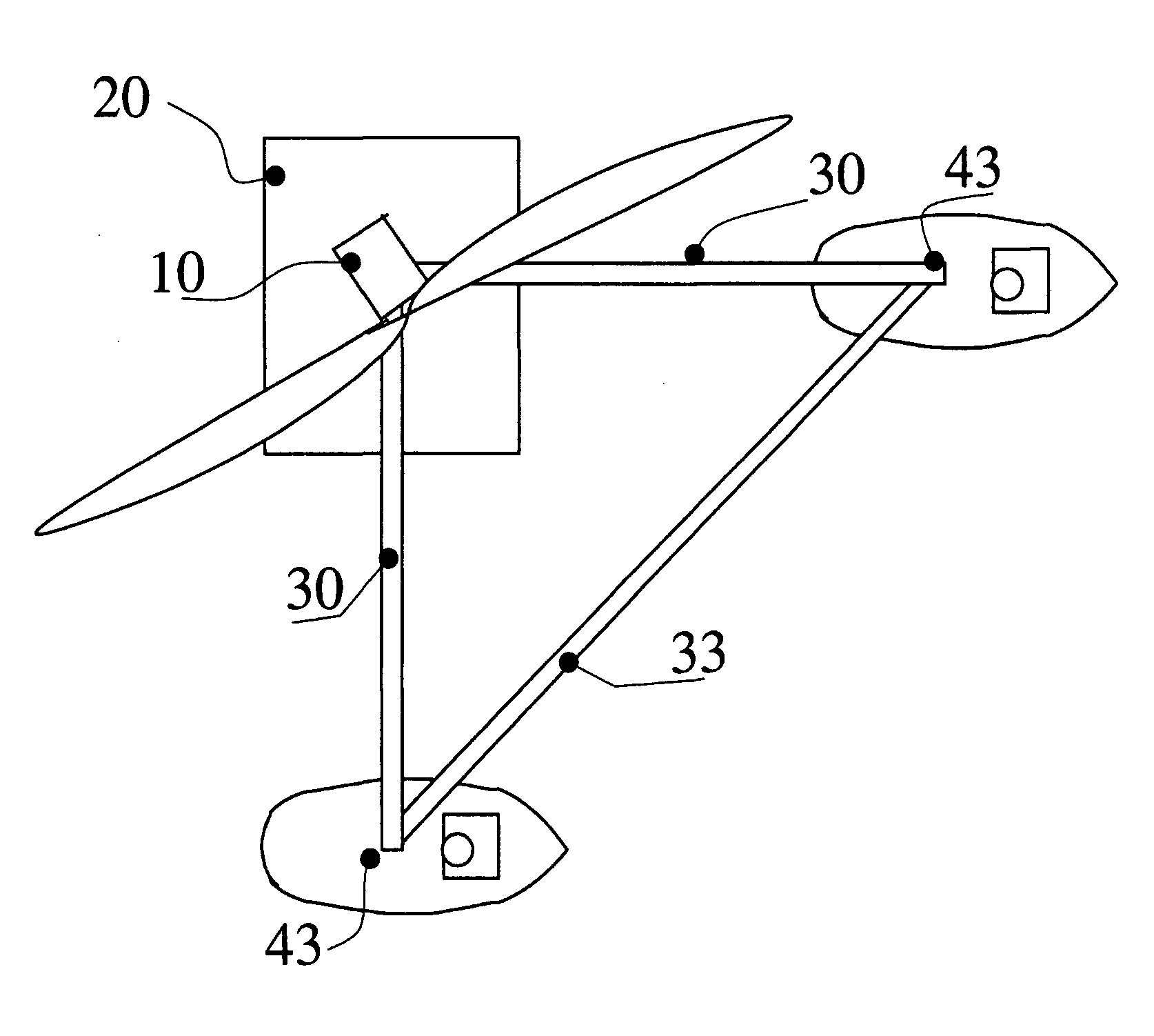 Transportation method for wind energy converters at sea