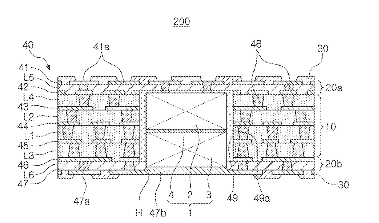 Board having electronic element, method for manufacturing the same, and electronic element module including the same