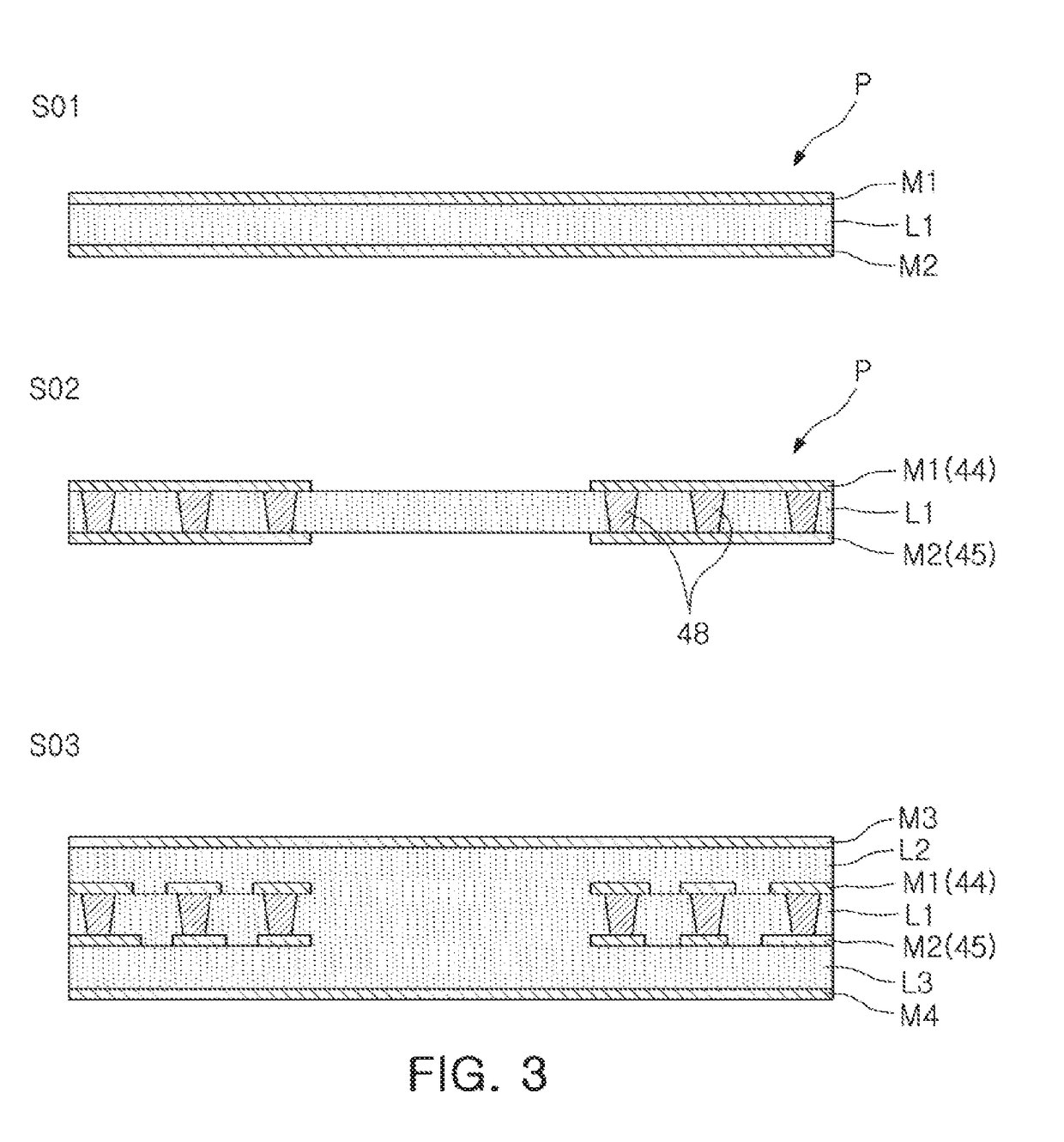 Board having electronic element, method for manufacturing the same, and electronic element module including the same