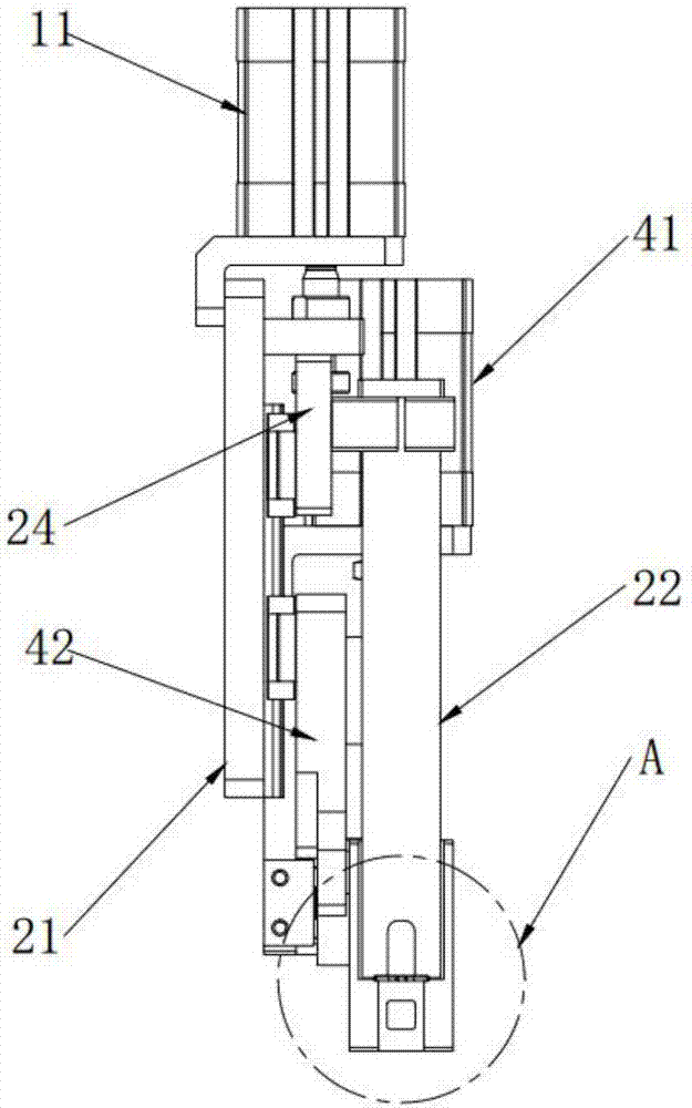 Shaft check ring installing device