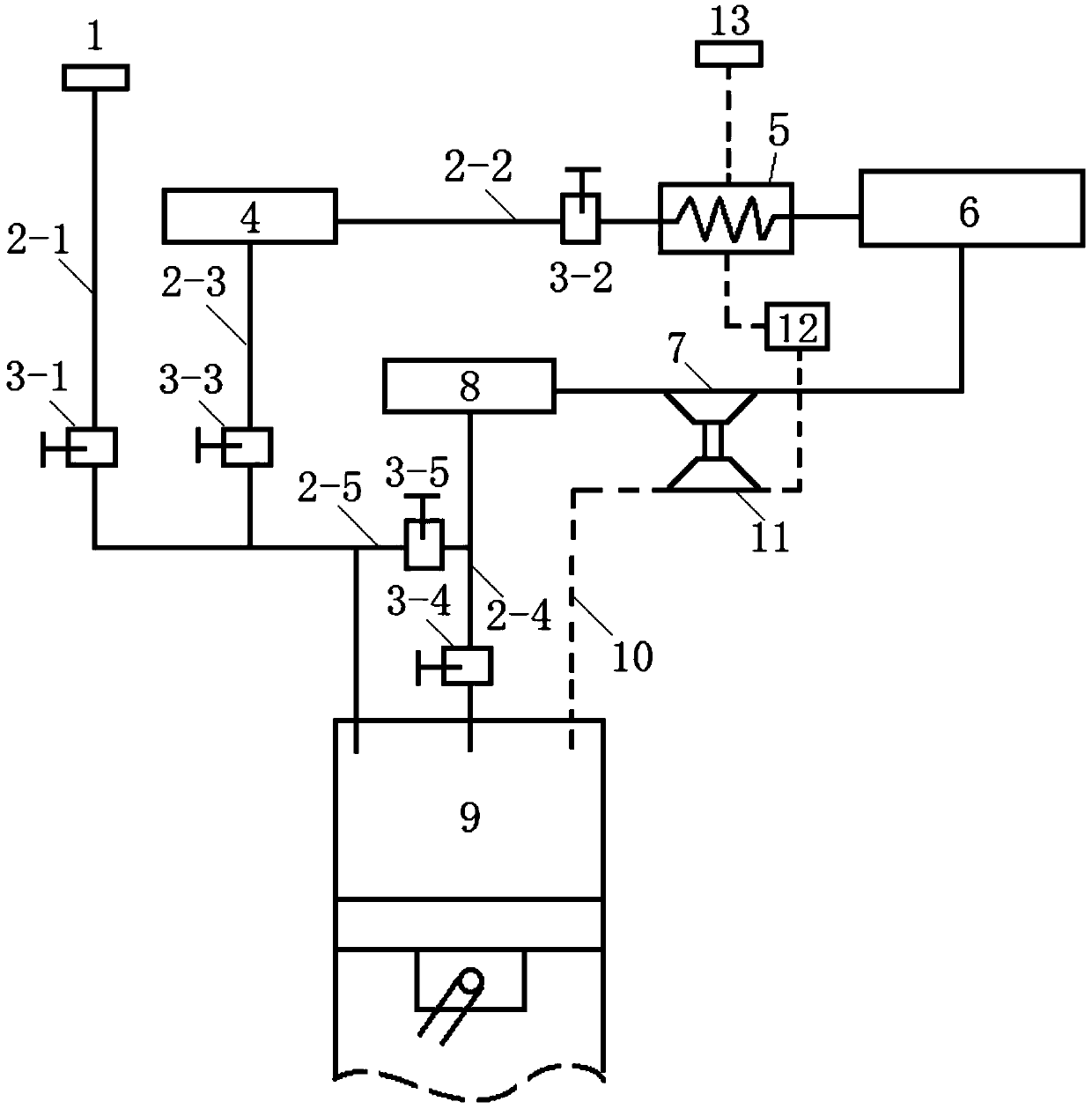 On-line fuel reforming variable combustion mode engine and control method