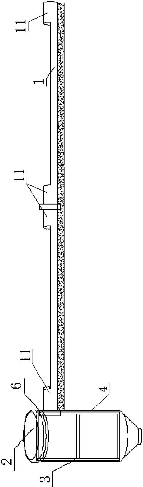 Construction method of water collection and drainage system