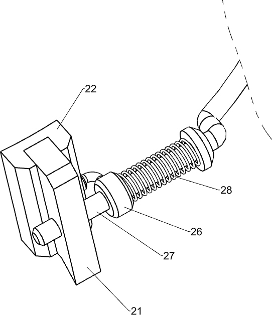 Ground dust removal device for building construction