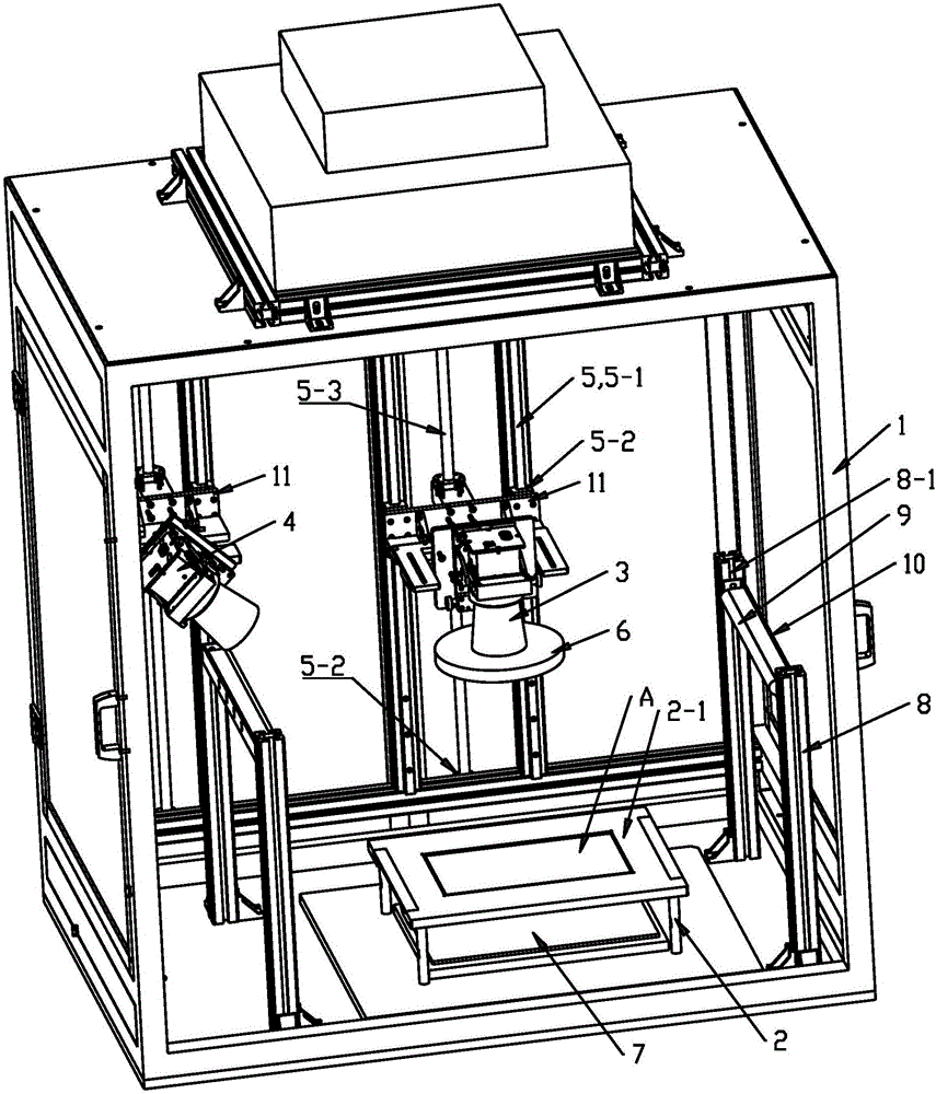 Detection mechanism with side light source configured for annular light source and backlight source for AOI (Automated Optical Inspection) visual inspection