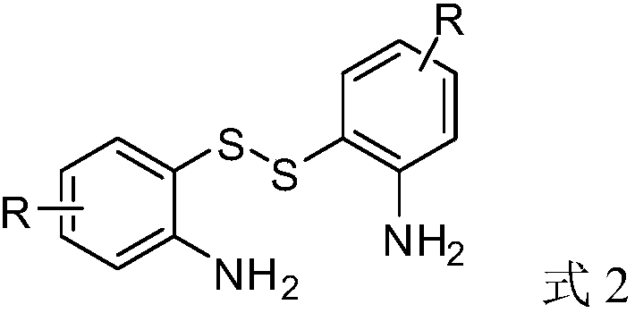 Method for synthesizing benzothiazole-2-ketone derivative from carbonyl sulfide and disulfide as raw materials