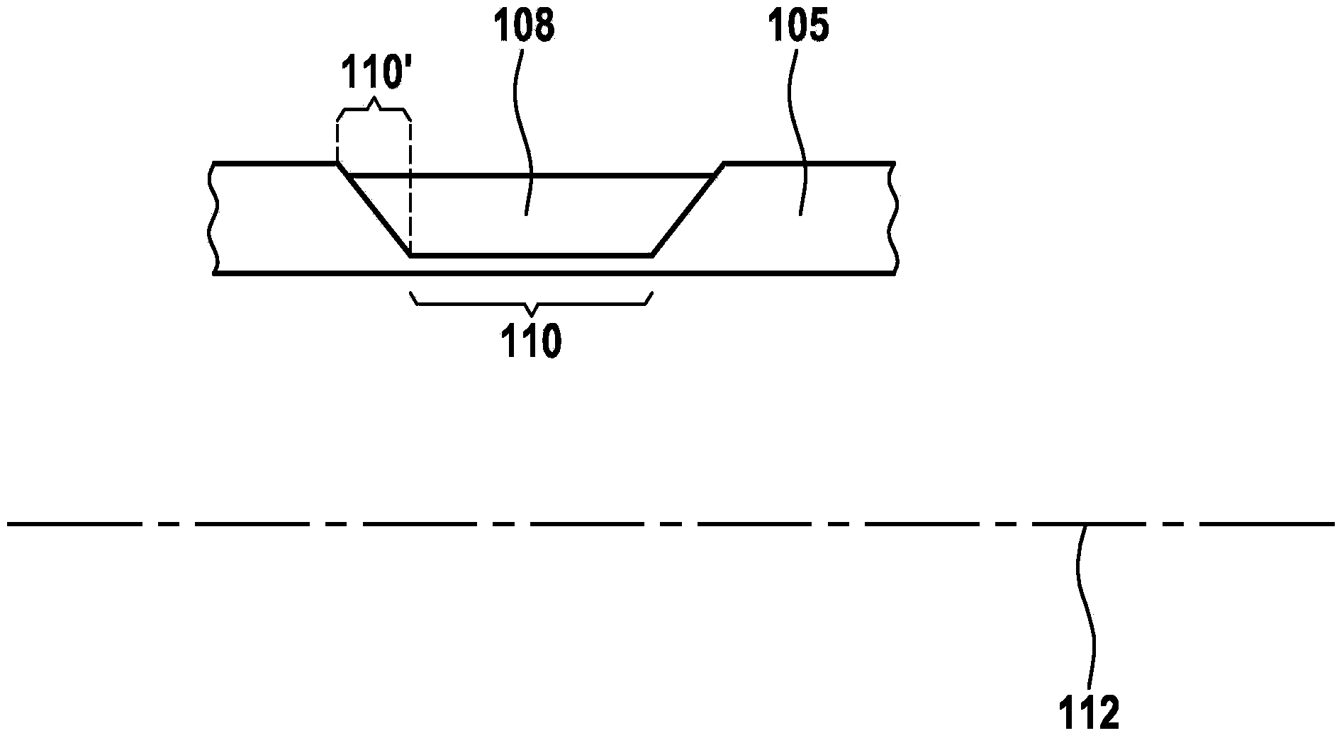 Method for producing a magnetic separation for a solenoid valve