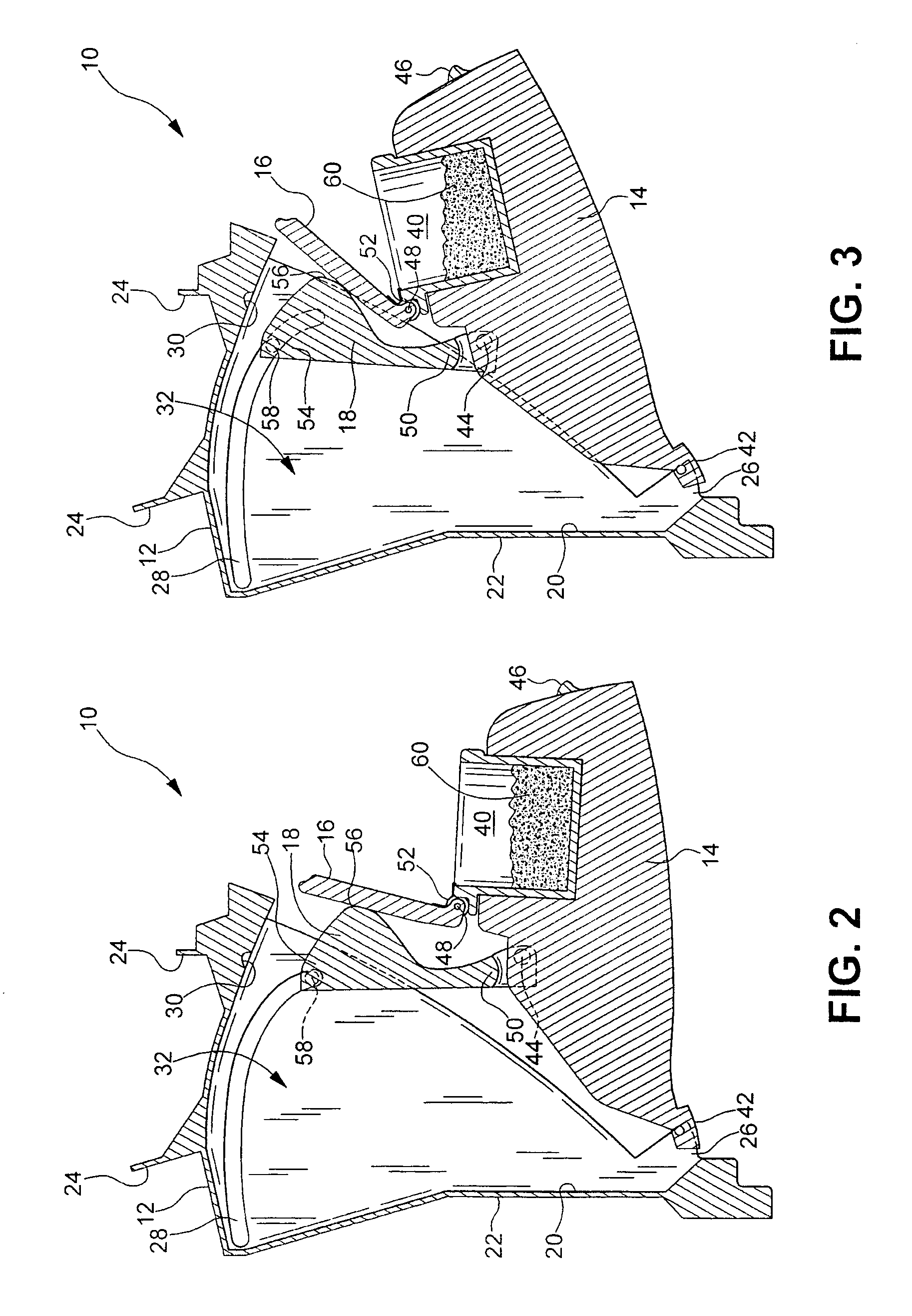 Mechanism to damper speed in a cupholder and close ashcup lid