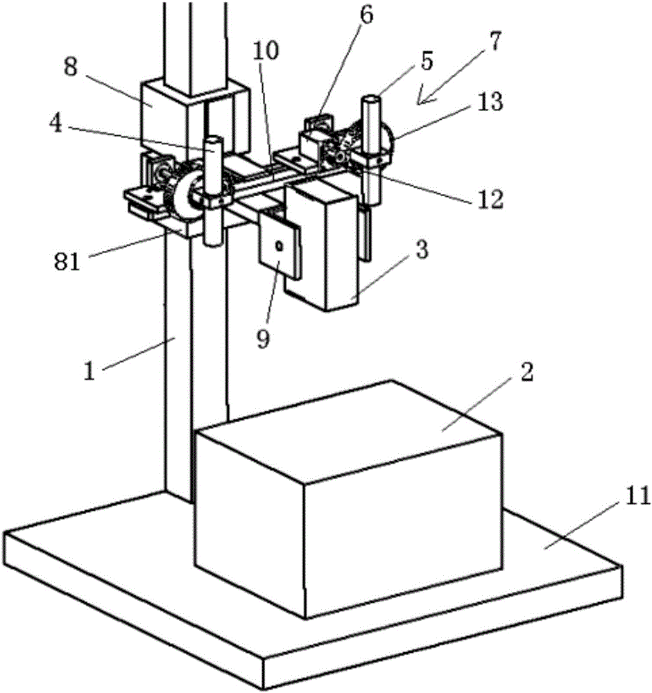 Three-dimensional reconstruction device and method of dual-rotation laser