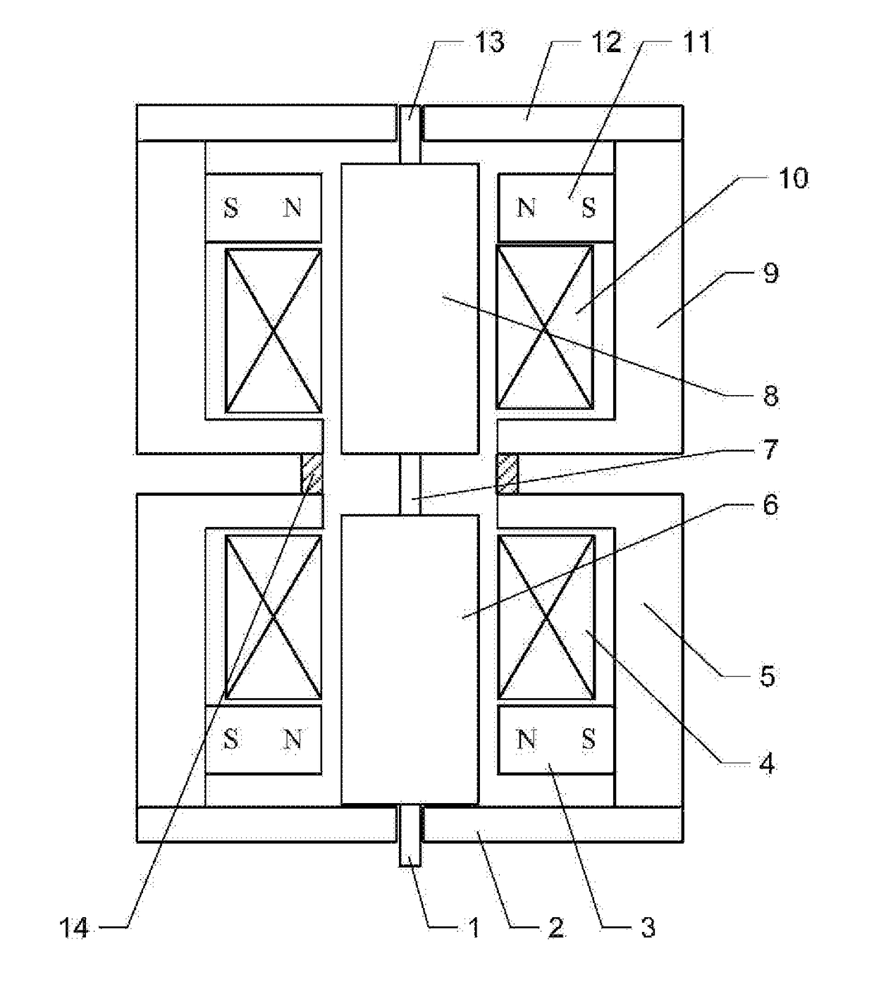 High-power bi-directional non-recovery spring magnetic valve comprising permanent magnet