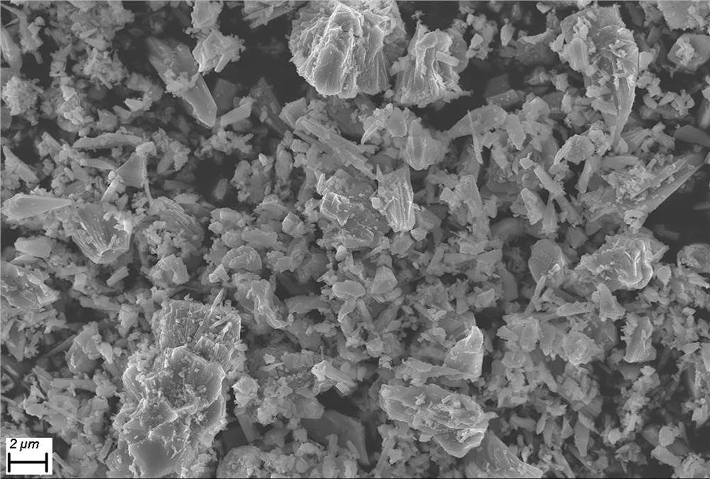 A kind of cobalt-free nickel-free cathode material, its preparation method and battery