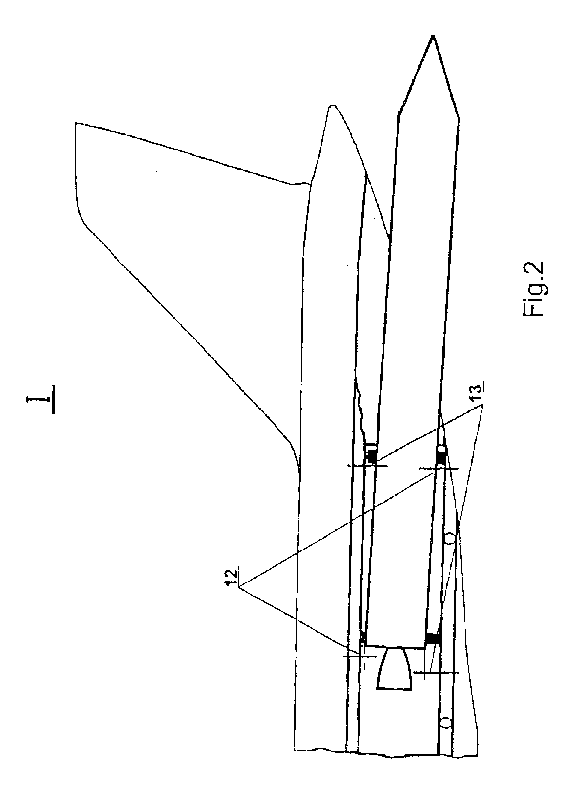 Apparatus for launching heavy large payloads from an aircraft