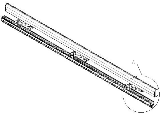 Intelligent anti-smashing barrier gate rod and barrier gate using same