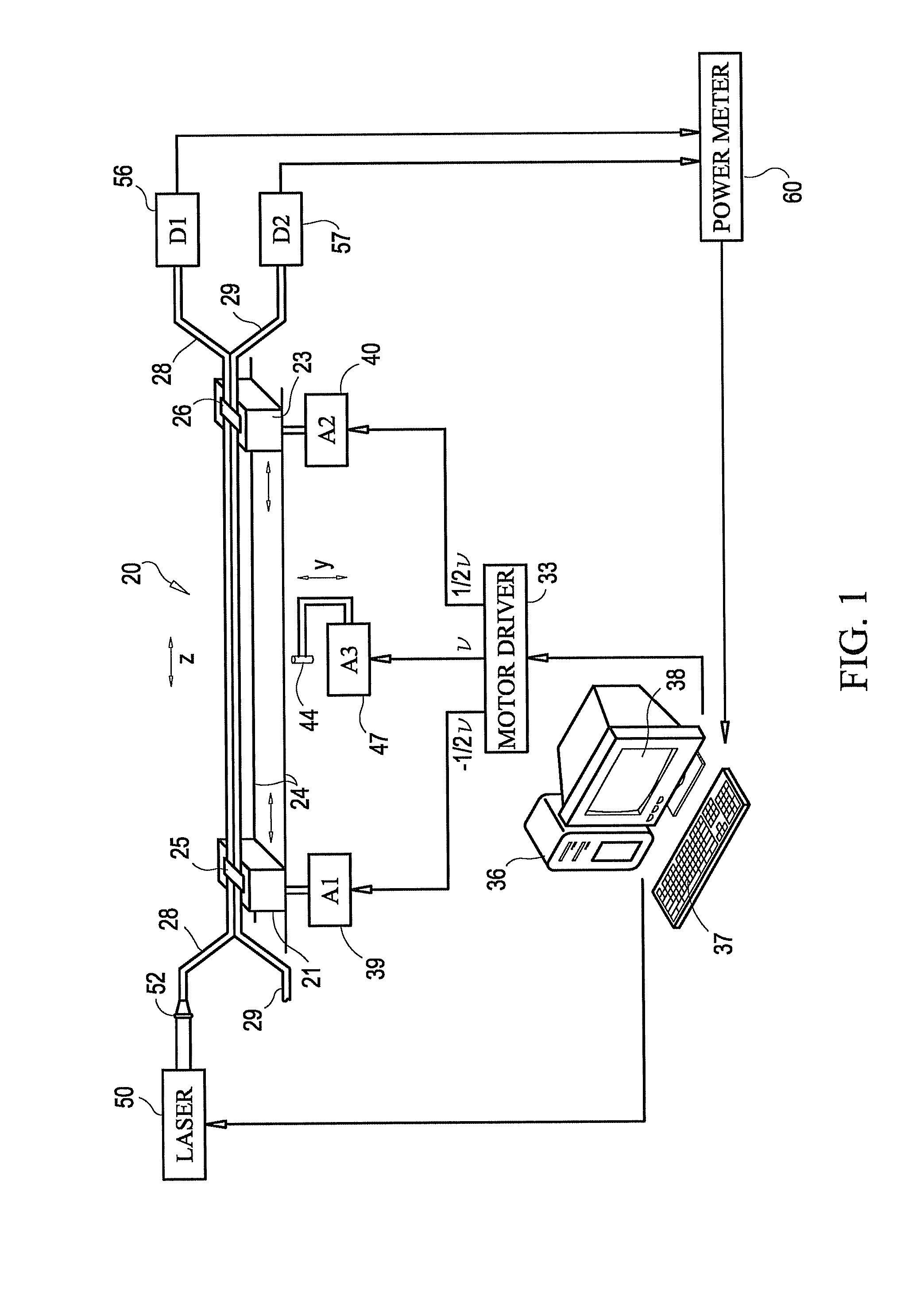 Method for tapering optical fibers to conform to a desired radial profile