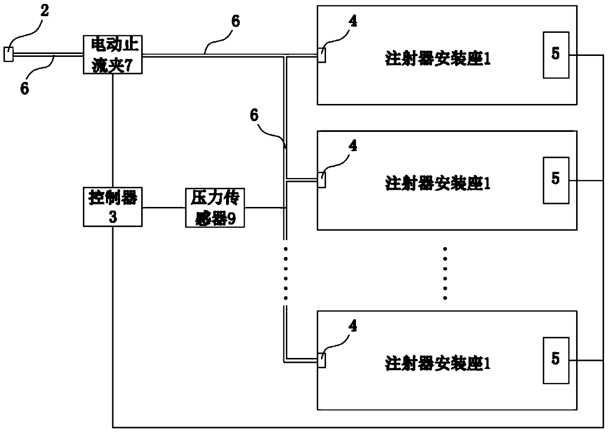 Fully automatic mixing syringe pump and system and using method