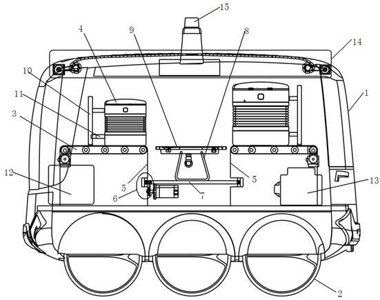 An intelligent unmanned distribution car