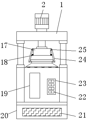 Cleaning and airing device for production of battery shells