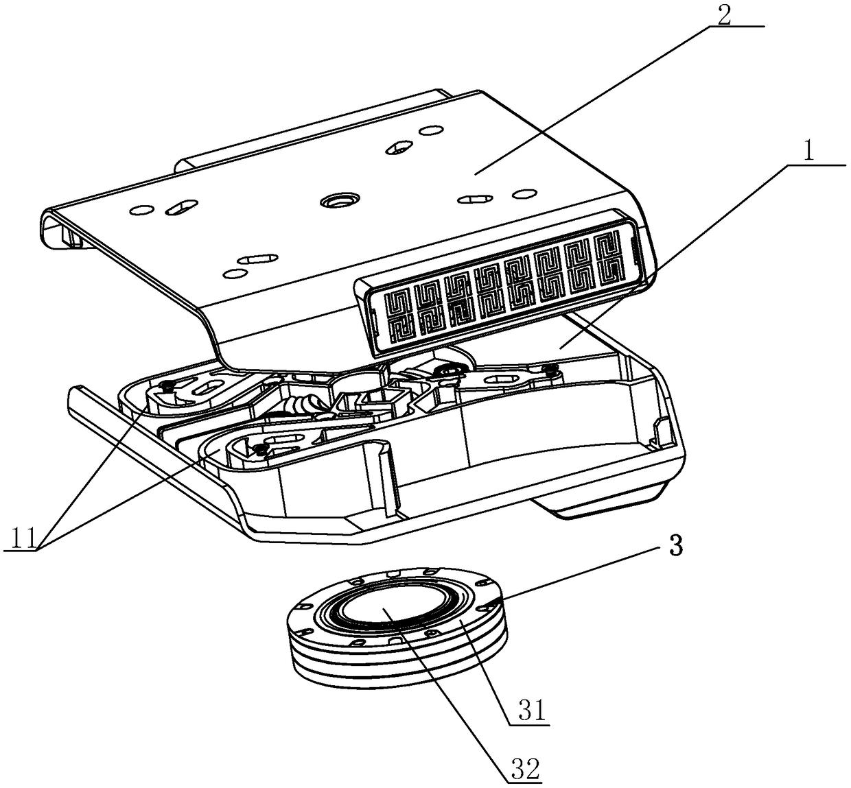 Foot stand type loudspeaker