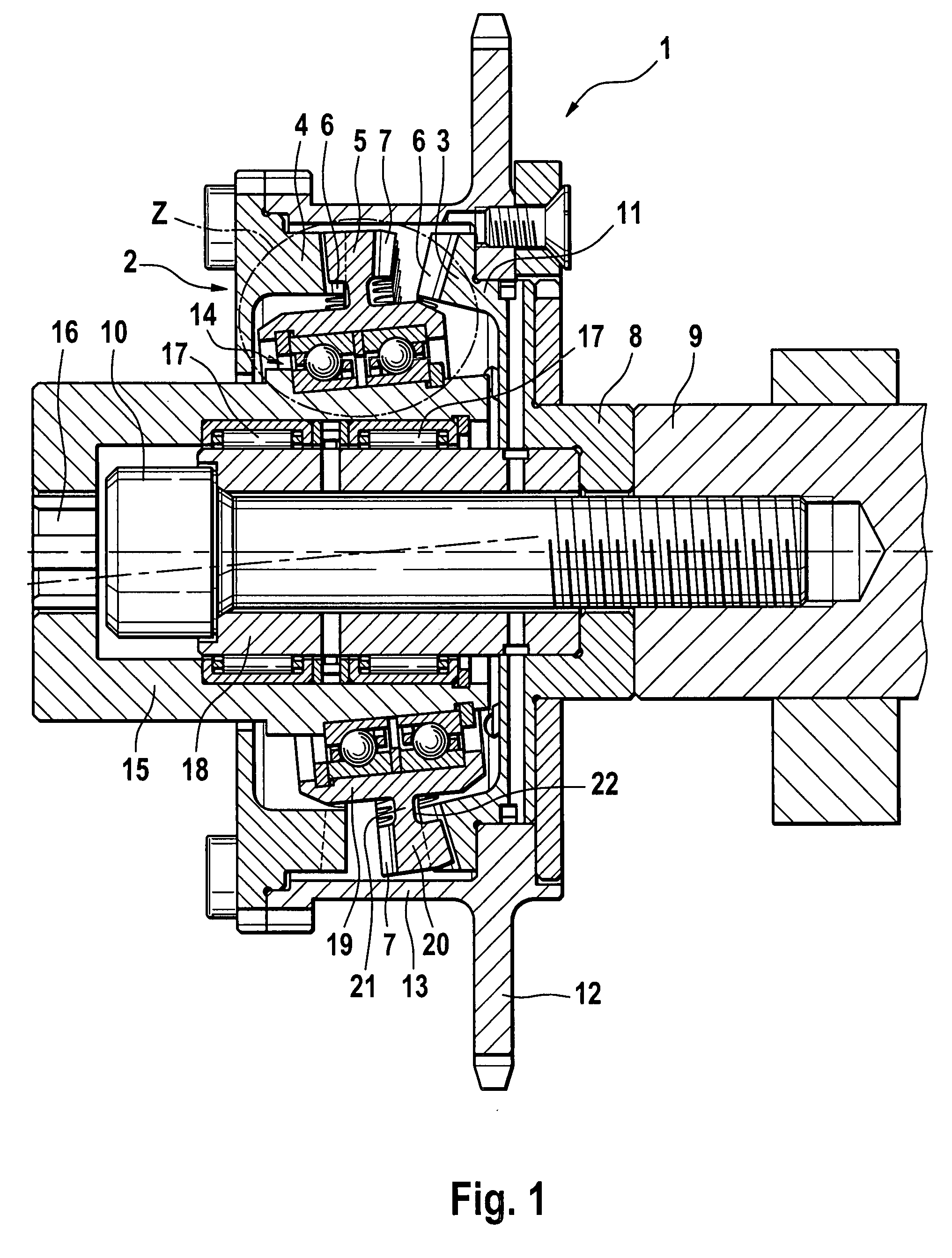 Device For Varying The Control Times Of An Internal Combustion Engine