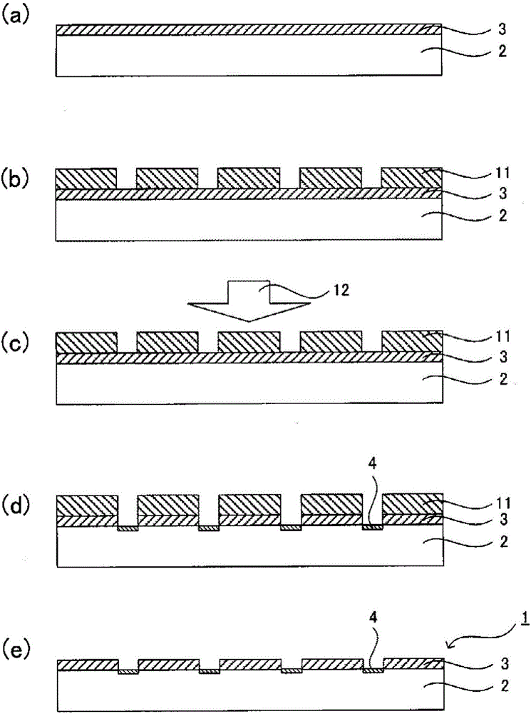 Printing plate, method for producing printing plate, method for manufacturing functional element and printing apparatus