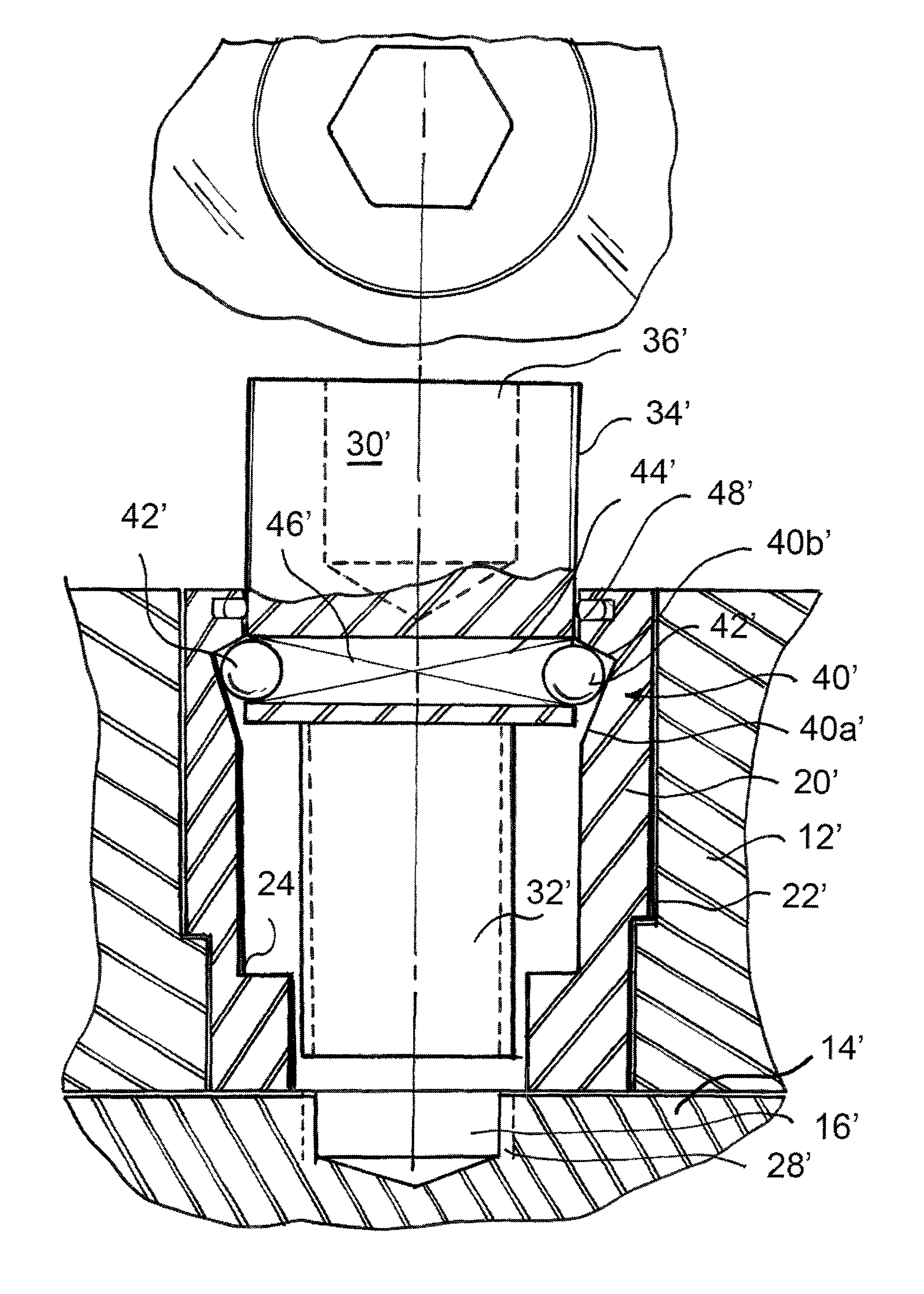 Captured screw assembly