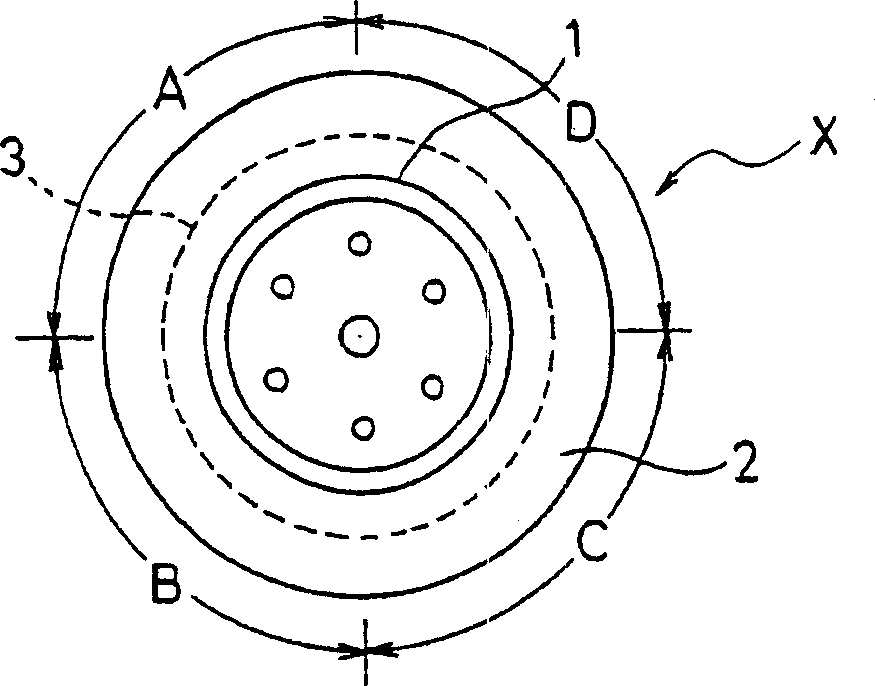 Tire/wheel assembly body and supporting body for traveling with tire flat